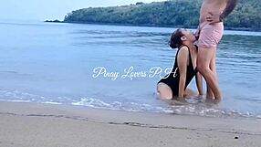 Amateur Public Sex In Beach