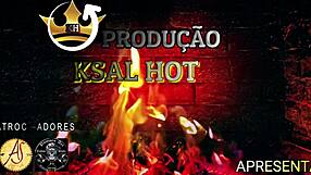 Ksal Hot fucks intensely in waterfall suite, cumming multiple times.