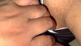 My stepsister enters my room uninvited, and I grope her huge ass to touch her pussy and ride her