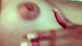 young linda complains loudly while touching her pink vagina realistically