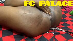 horny lady rims step uncle's ass, sucks cock, fucks huge dick, cums on big ass