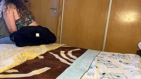 fat curvy chubby girl with big tits and ass gets caught fucking in threesome group