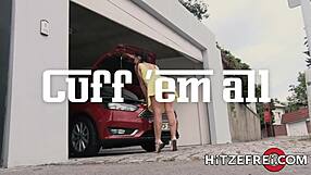 german milf texas patti bends over for deepthroat and doggystyle fuck with young stud, ends in facial