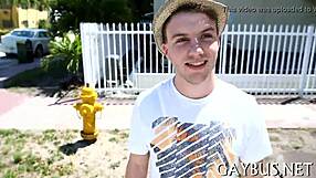 Bold POV Blowjob Pleasuring Homosexual Cock Bareback Sucking