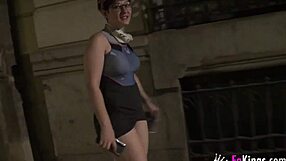 busty teen meraki gives free public blowjobs in the street