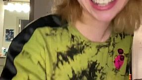 i'm a horny slut orgasming twice while dirty talking and masturbating