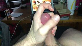 Watch this gay stud jerk out a load?