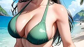 Nico Robin Gives French Jerk Off Instructions in European Style