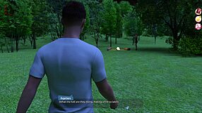 Helping the hotties in anime game adventure