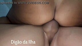 Curvy Brunette Begs for Anal DP Again