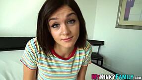 18yo swallows taboo cock!