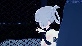 Nazuna Nanakusa Call of the Night hentaisinde yoğunlaşıyor