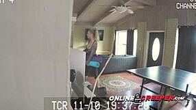 Karma's cunt stretched by Scary Bruno in yoga class! 😏