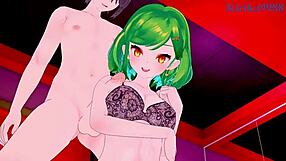 Yo, Yorumi Rena and Kitakoji Hisui in crazy intense Nijisanji VTuber hentai action!