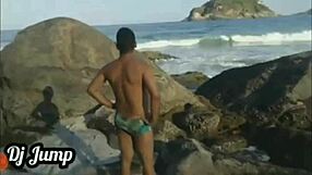 Fucking married woman in anal on Abriçó beach POV