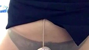 pantyhose masturbation collection with 16 intense japanese ejaculation clips