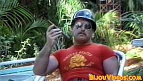 Cocksucking Homosexual Threeway Barebacked By Hunks!