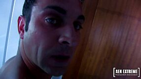 Step brothers watch their step sister in private