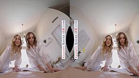 Your first massage with hot blondes Aiden Ashley and Tiffany Watson is unforgettable! 😏