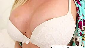 Samantha's Foot Stocking Masturbation Fetish