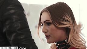 Burningangel Cute Babe Submits To Rough Anal Monster Cock