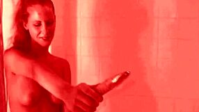 what's her name, this experienced milf masturbating with toys