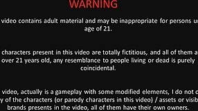 Amber just gives footjobs with her feet, wearing nothing but a towel in 3d cartoon