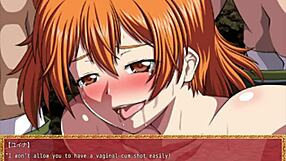 Anime dancers in Bitch Dancers Quest Part 1 engage in blowjobs and bondage. Group banging outdoors in the game.