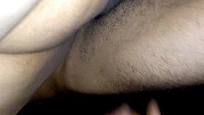 Arab amateur fucks shaved pussy with hairy cock