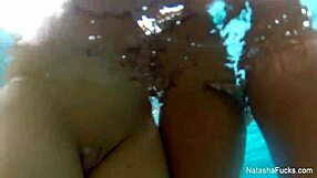 Natasha Nice and Alison Tyler behind the scenes