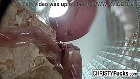 Passionate Shower Moments with Christy and Dahlia