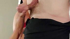 she gives me a morning blowjob while i'm still in bed, sucking my cock like a horny slut.