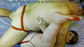 Granny's bent over and missionary positions lead to intense orgasms