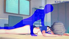 Hana and Yanagi Uzaki in intense 3D hentai action