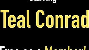 Teal Conrad Finger Fucks Solo