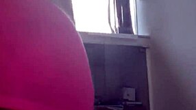 wife chats with husband while sucking lover's cock!!