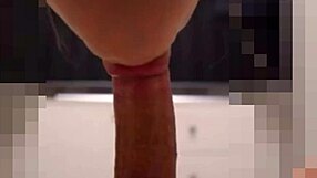 Covered her mouth with cum and saw my big dick