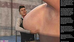 big apple small 18+ gesture episode 12 in 3d comics cartoon