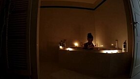 watch my petite girlfriend in the bath with hidden cam