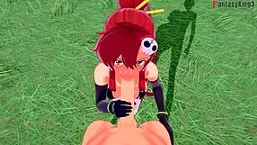 is yoko littner teasing sex in gurren lagann? check pov on sheer or ptrn fantasyking3