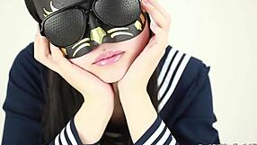 does she spit on tongues in this asian fetish?