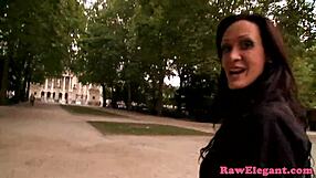 Bbc Loving Euro Sucks And Fucks Black Monster Cock With Tongue And Piercing