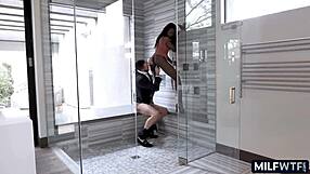 interracial fucking with hot black cougar milf