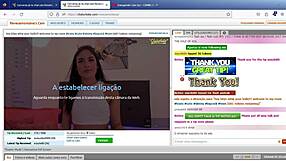 Reveca Montana's Intense Striptease on Webcam with Clothes Ripped