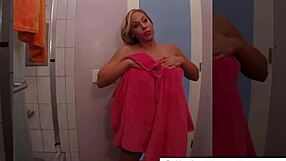 Pierced Olivia Nude Masturbation After Shower