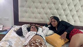 Rich delicious threesome with stepsisters sucking pussy and stepdad's cock.