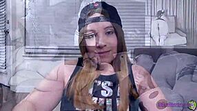 tongue swirling tornado blowjob on small cock