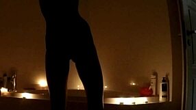 watch my petite girlfriend in the bath with hidden cam