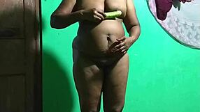 Teacher mommy masturbates with lesbian anal sex