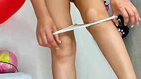 Beautiful Latina Rides Black Cock in POV Scene